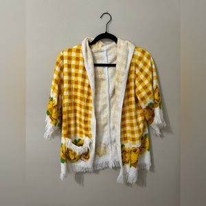 Vintage towel jacket